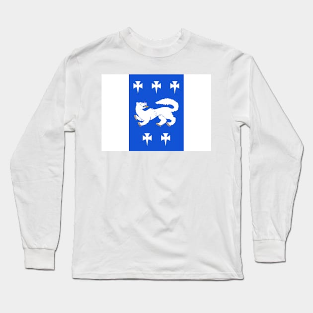 Flag of Central Ostrobothnia (Finland) Long Sleeve T-Shirt by Ziggy's